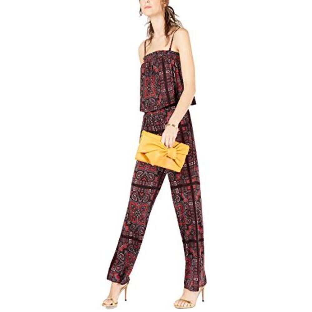 INC International Concepts INC Petite Paisley-Print Jumpsuit